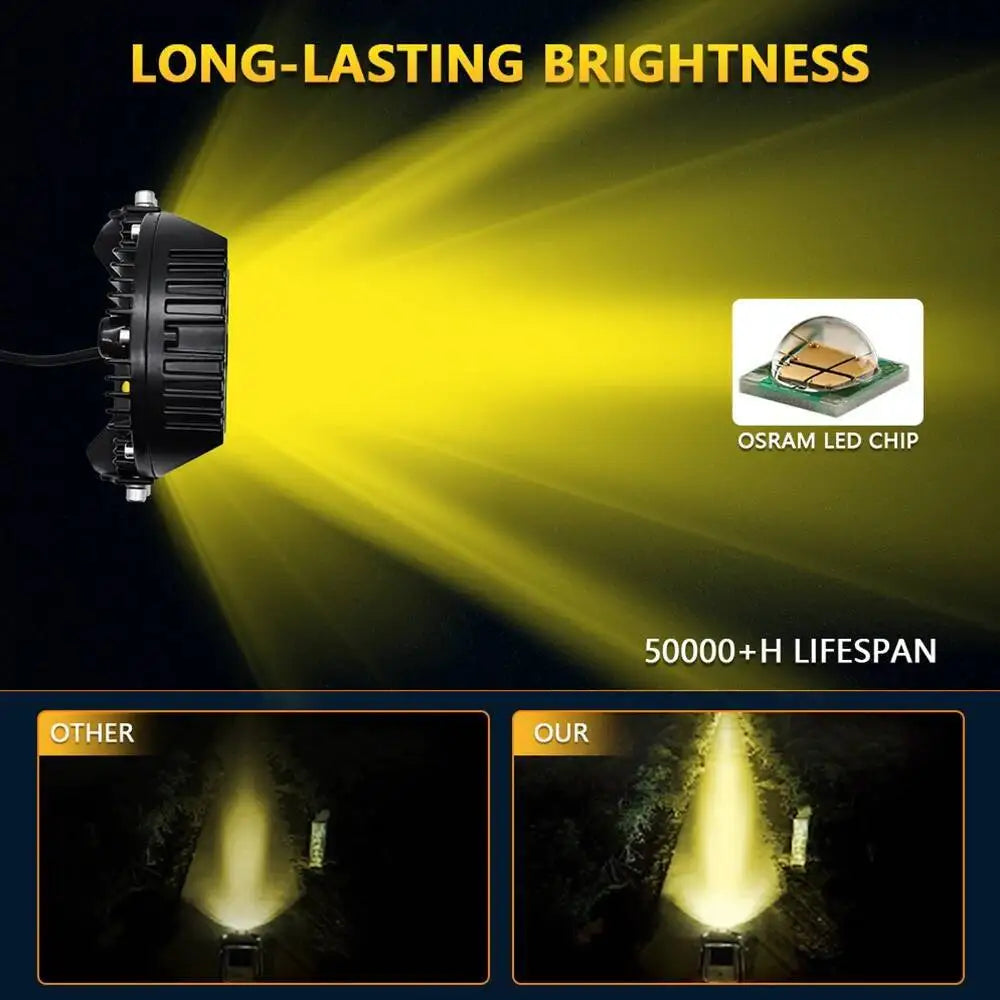 3'' 5'' 7'' Automobile LED Sport Work Lamps