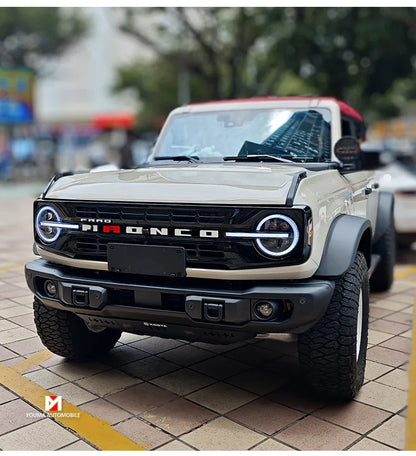 For Ford Bronco FULL LED Headlights 2020-2024 LED Projetor Lens head Lamp Daytime Running Light Dynamic Turn Signal Front Lamps