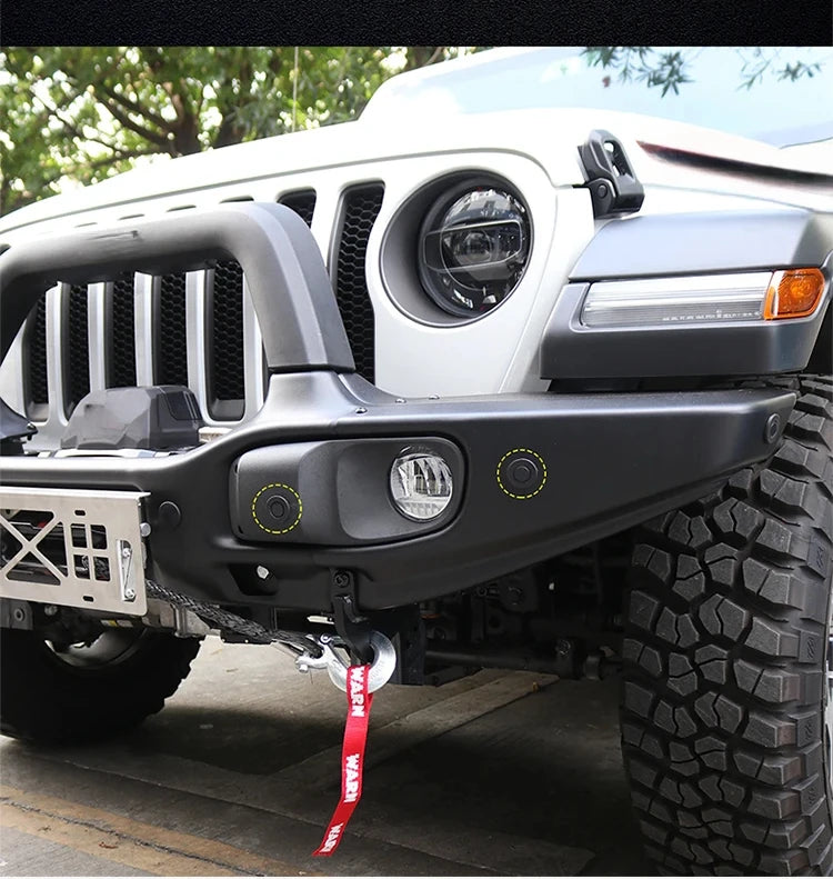 JK JL JT 2007-2023 AEV Style Front Bumper Bar Stell Modify Part Car