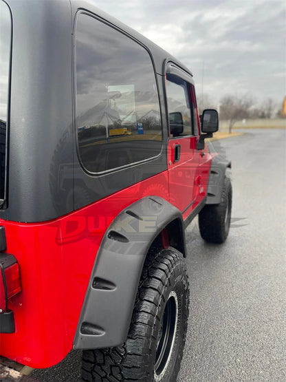 4X4 Off Road Mud Guard Fender Flares For Jeep Wrangler TJ 1997-2006 Wheel Arch Extensions Kits Mudguards Car Accessories