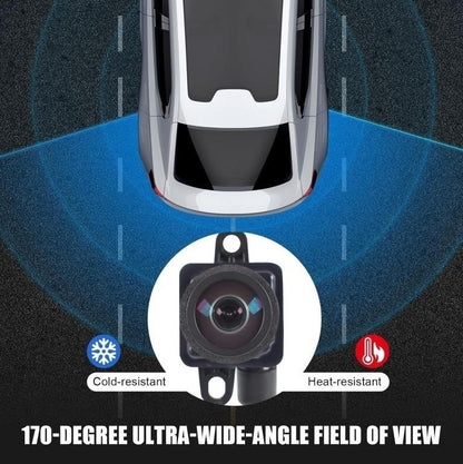 170-degree wide angle backup camera
