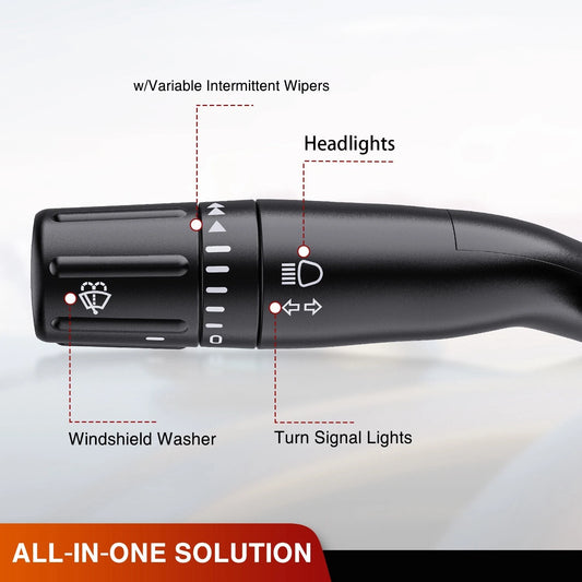 Nilight Turn Signal Switch Compatible for 2015 2016 2017 2018 2019 Ford F150 F-150 2017-2020 F-250 F-350 F-450 F-550 Super Duty Windshield Wiper Combination Blinker Switch